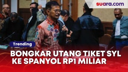 Bongkar Utang Tiket SYL ke Spanyol Rp1 Miliar, Bos Travel Bingung Nagihnya: Sama Sekali Belum Dibayar!