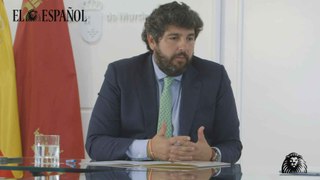 El presidente de la Región de Murcia sobre las próximas elecciones europeas que coinciden con el Día de la Región de Murcia.