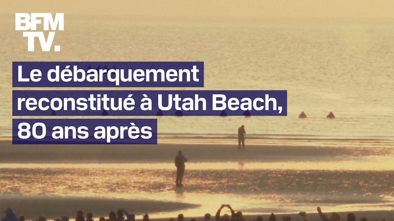 Les images de reconstitution du Débarquement sur Utah Beach, 80 ans après