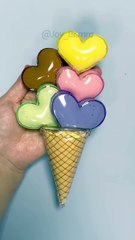 아이스크림 말랑이 만들기Ice Cream Squishy DIY with Nano Tape! #실리콘 테이프