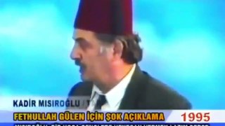 Kadir Mısıroğlu’nun Fetullah Gülen hakkındaki sözleri olay oldu! Sene 1995: “Herkes bir gün ona hakaret edecek”