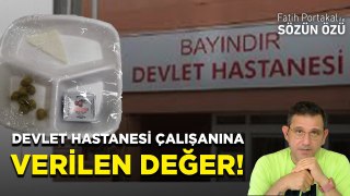 İÇLER ACISI! İŞTE DEVLET HASTANESİ ÇALIŞANINA VERİLEN DEĞER!