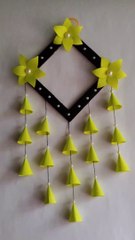 Beautiful wall hanging craft --   #walldecor #paper #viral #homedecor #instagram