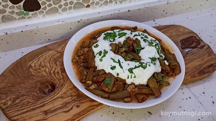 Yoğurtlu Taze Bakla Yemeği Nasil Yapılır