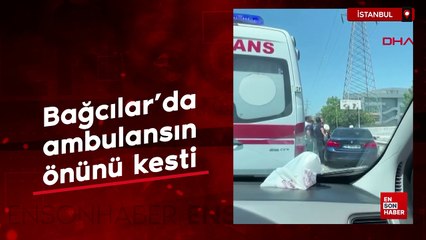 Télécharger la video: Bağcılar'da ambulansın önünü kesti