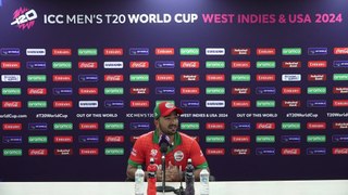Ayaan Khan reacts to Oman's defeat to Australia at ICC T20 World Cup