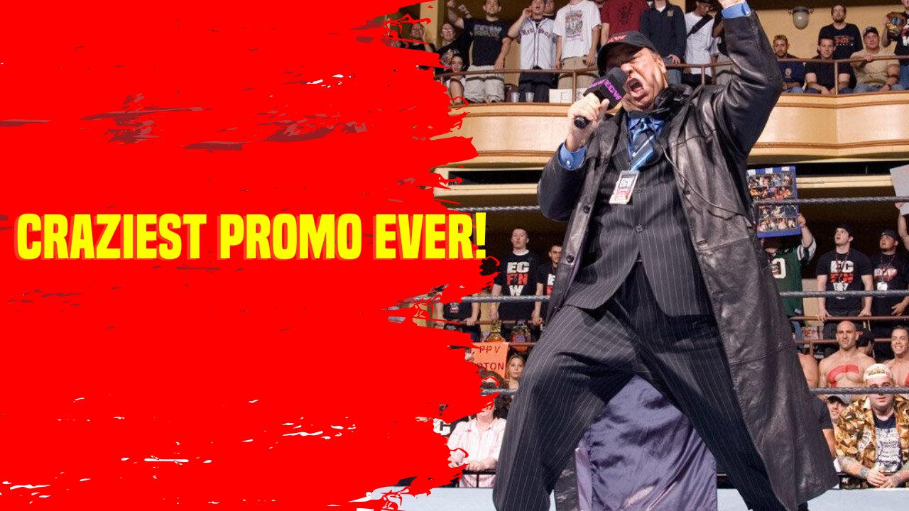 This was the most controversial promo in WWE history