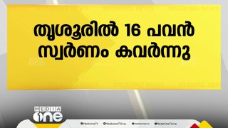 തൃശൂരിൽ വീട് കുത്തിത്തുറന്ന് മോഷണം; 16 പവൻ കവർന്നു