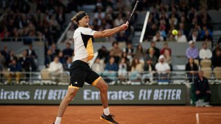 Highlights im Video: So zog Zverev gegen de Minaur ins Halbfinale ein