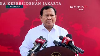 [FULL] Keterangan Menhan Prabowo Subianto usai Temui Presiden Jokowi di Istana, Bahas Apa?