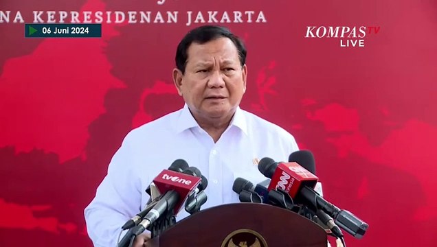 [FULL] Keterangan Menhan Prabowo Subianto usai Temui Presiden Jokowi di Istana, Bahas Apa?