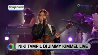 NIKI Jadi Solois Pertama Indonesia yang Tampil di Jimmy Kimmel Live
