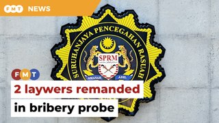 2 lawyers remanded in property loan bribery probe
