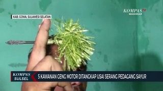 Kawanan Geng Motor Ditangkap Usai Serang Pedagang Sayur