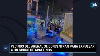 Vecinos del Arenal se concentran para expulsar a un grupo de argelinos
