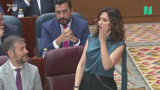 Ayuso en la Asamblea de Madrid