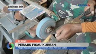 Perajin Pisau dan Golok Ramai Pesanan Jelang Iduladha