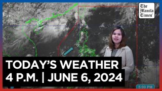 Today's Weather, 4 P.M. | June 6, 2024