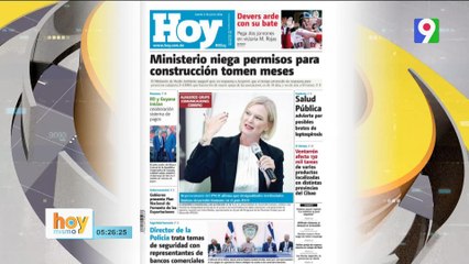 Titulares de prensa dominicana jueves 06 de junio 2024 | Hoy Mismo