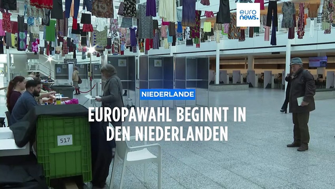 Europawahlen starten in Niederlanden