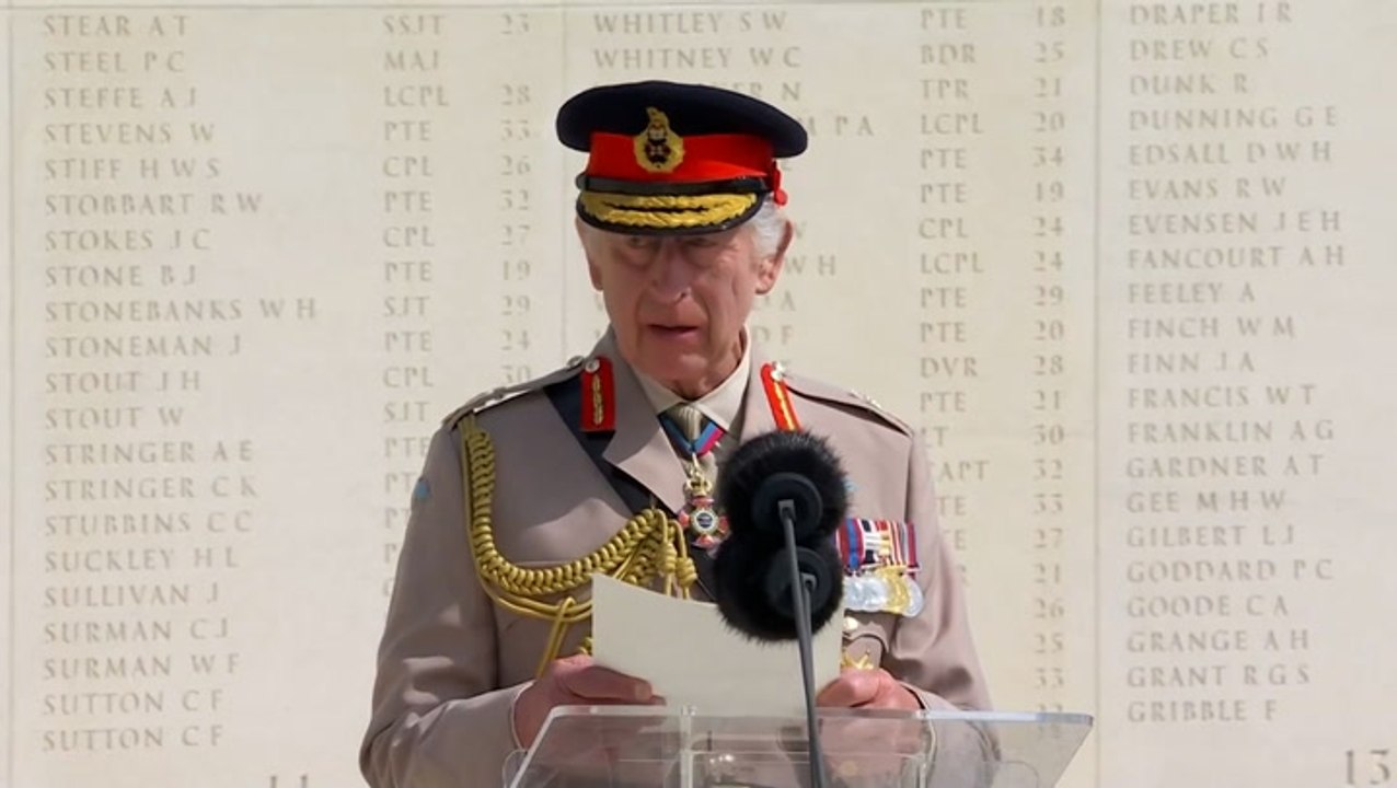 King Charles says obligation to remember sacrifices of D-Day veterans ‘can never diminish’