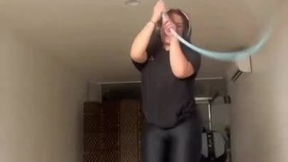 Woman Shows Amazing Hula Hoop Skills