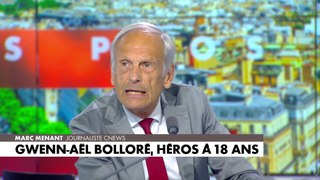 Marc Menant rend hommage à la figure emblématique du débarquement, Gwenn-Aël Bolloré