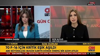 ABD Büyükelçisi Flake’ten F-16 mesajı: İleriye dönük önemli bir adım atıldı