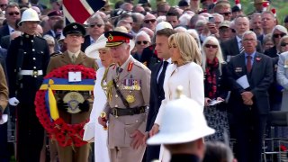 The King and Queen lay wreaths on D-Day 80th anniversary
