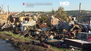 No Comment : en Afrique du Sud, une violente tempête fait au moins 11 morts