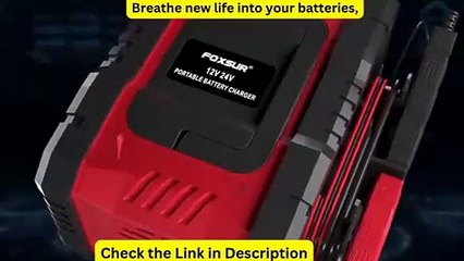 Descargar video: 20A/10A Car Motorcycle Battery Charger 12V/24V Smart Charger Lithium AGM GEL Lead-Acid LiFePO4