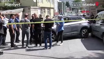 Fatih'te öğretmene silahlı saldırı anı kamerada