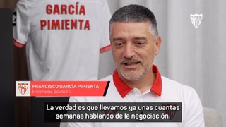 García Pimienta, nuevo entrenador del Sevilla: 