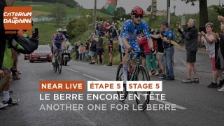 Le Berre first at the top of the climb again - Stage 5 - Critérium du Dauphiné 2024