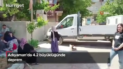 Adıyaman'da 4.2 büyüklüğünde deprem