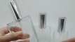 Empty Square Refillable 30ml Spray Pump Perfume Glass Bottle | Harfaah Plastics UAE