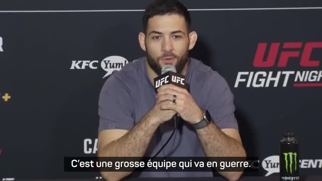UFC Louisville - Imavov : Avec Taylor Lapilus, c'est une grosse équipe qui va en guerre