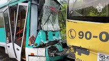 Un muerto y unos 90 heridos en choque de tranvías en Siberia