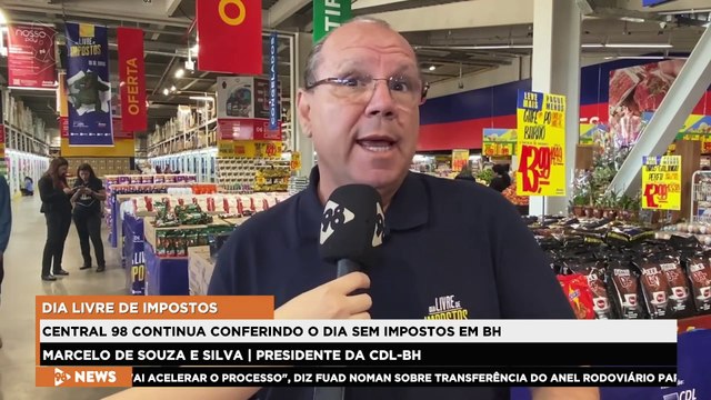 CENTRAL 98 | Dia Livre de Impostos tem produtos com até 70% de descontos