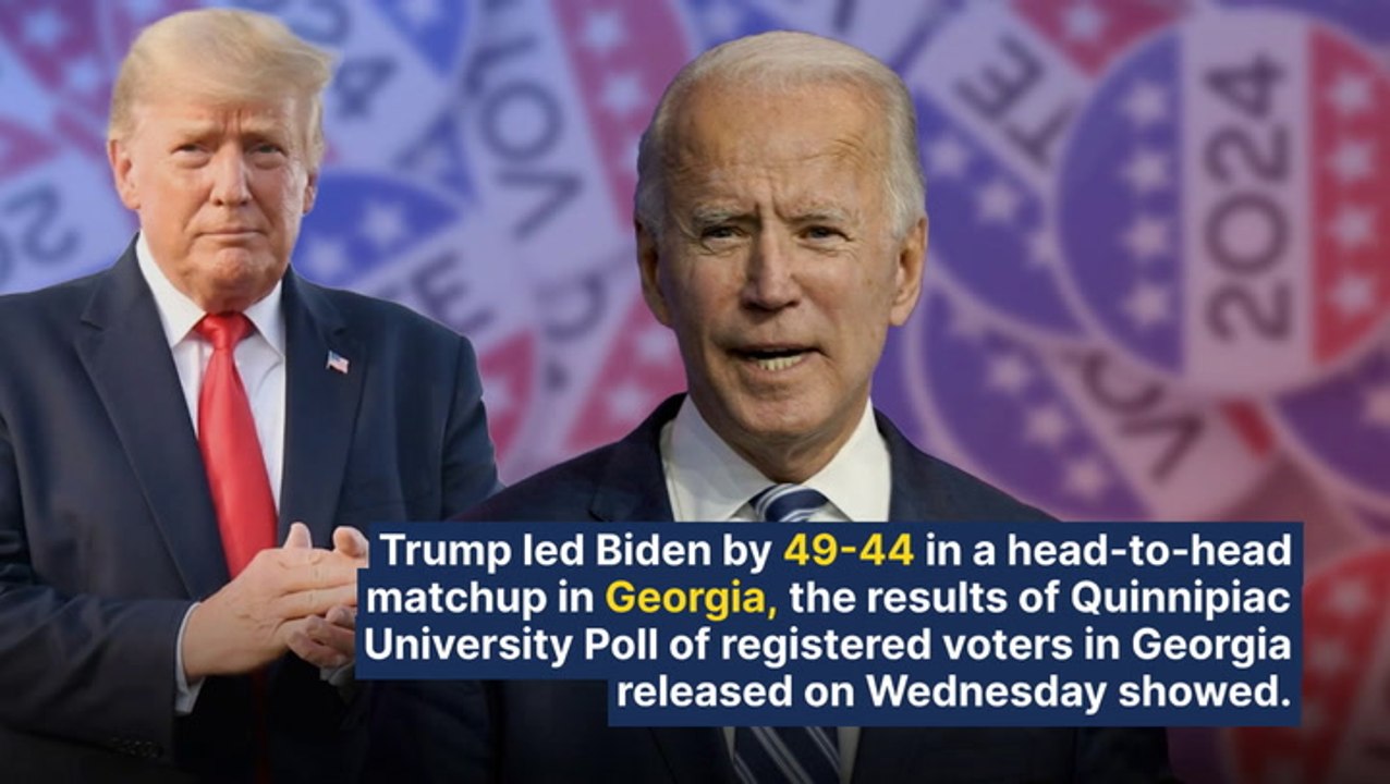 Biden Vs. Trump Matchup Shows Clear Lead For One Candidate In Georgia: Here's How Ex-President's Guilty Verdict Impacted Voter Choice In This Key Battleground State