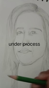 How to draw realistic potrait of a young girl/girl potrait/Easy drawing/art tutorial/drawing step by step/drawing for kids