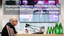 Jarosław Kaczyński przed komisją ds. afery wizowej