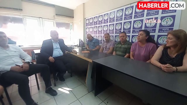 CHP İlçe Örgütleri DEM Parti Hopa İlçe Örgütünü Ziyaret Etti