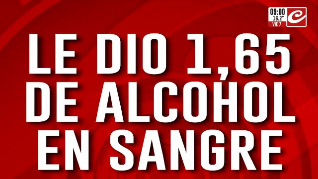Choque en 9 de Julio y San Juan: uno de los conductores estaba absolutamente borracho