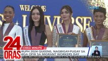 MUPH 2024 queens, nagbigay-pugay sa mga OFW sa Migrant Workers Day | 24 Oras