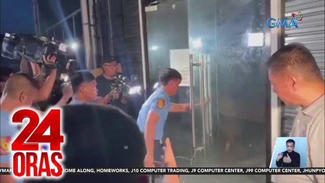POGO hub sa Porac, Pampanga, sinimulan nang halughugin ng mga otoridad sa bisa ng bagong search warrant; babae, narinig na sumisigaw | 24 Oras