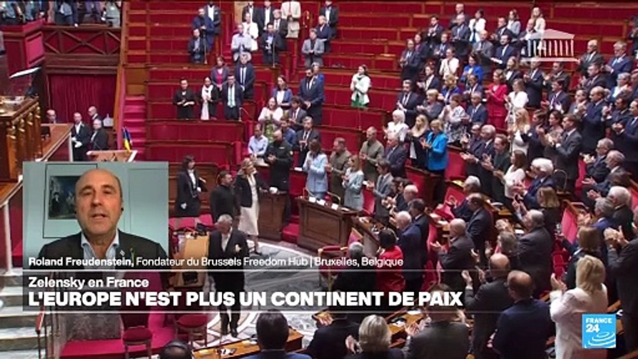 Discours de Zelensky à l'Assemblée : les enjeux de son discours