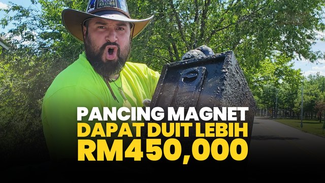 Pancing magnet dapat duit lebih RM450,000
