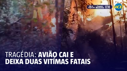 Avião cai no Mato Grosso e deixa duas vítimas fatais