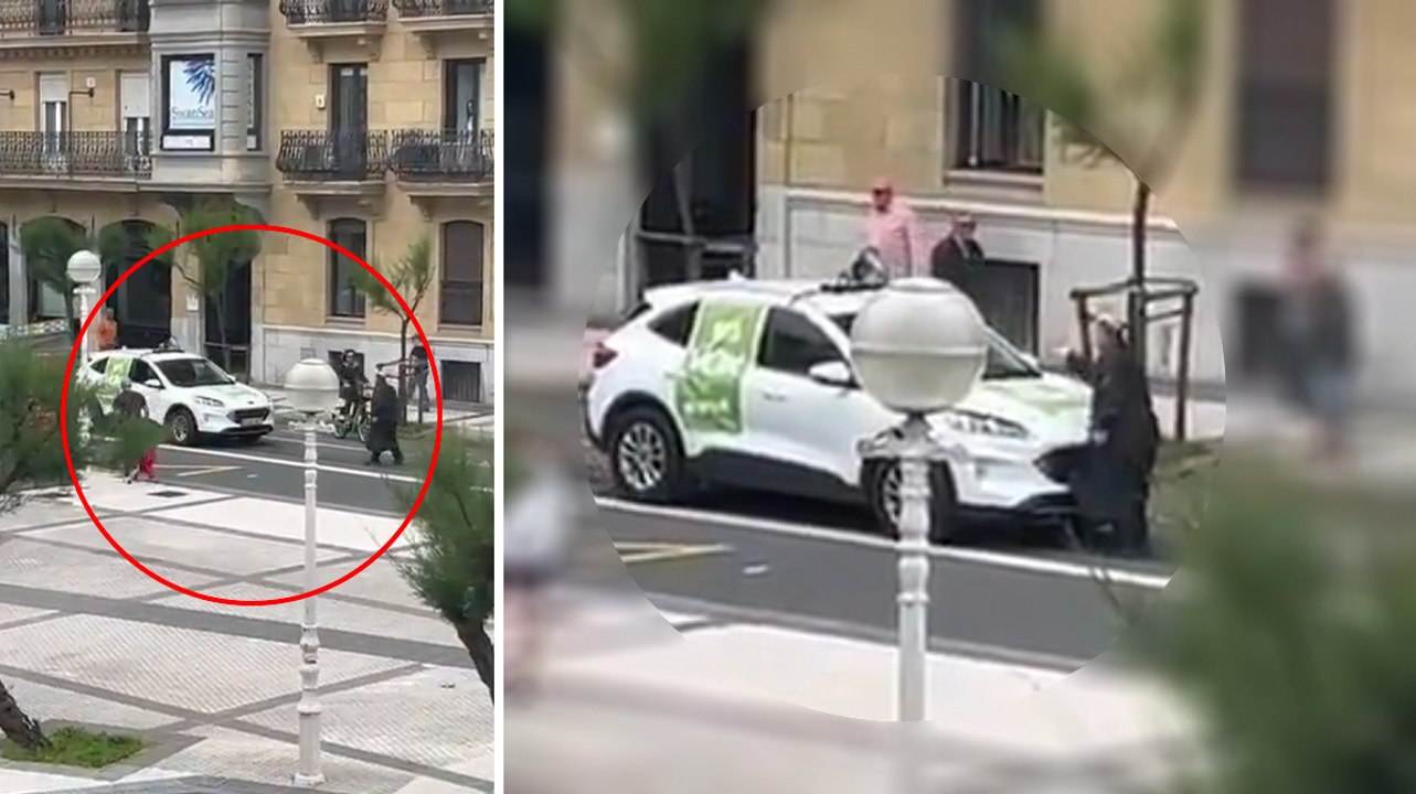 El 'yayo antifascista' que ha parado con su bastón a los ultras de Vox en Donostia